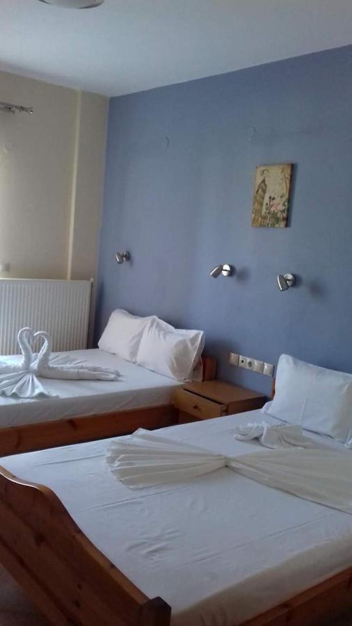 Poseidon Rooms Nea Vrasna Bagian luar foto