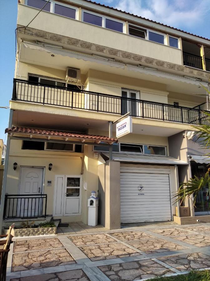 Poseidon Rooms Nea Vrasna Bagian luar foto