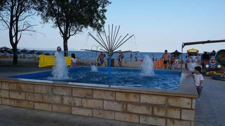 Poseidon Rooms Nea Vrasna Bagian luar foto