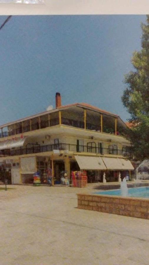 Poseidon Rooms Nea Vrasna Bagian luar foto